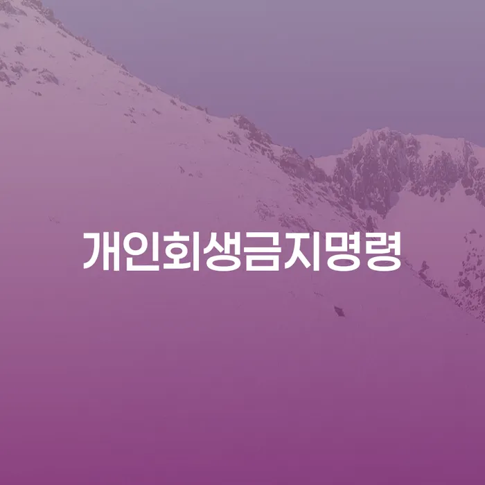 서초구 파산신청금액 빚독촉 이렇게 진행을