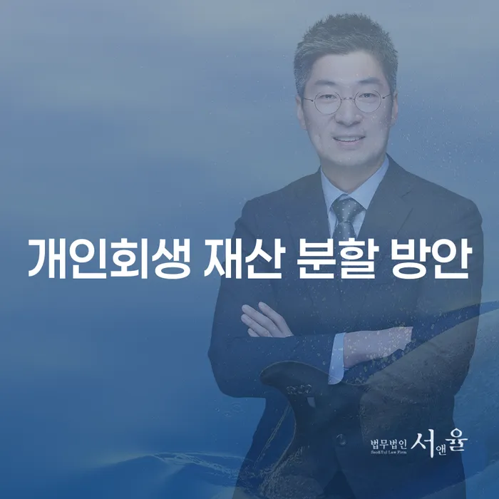 개인회생 재산 분할 방안, 어떻게 해결해야 할까요?